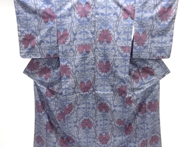 Japanese Kimono / Tsumugi Omeshi Silk